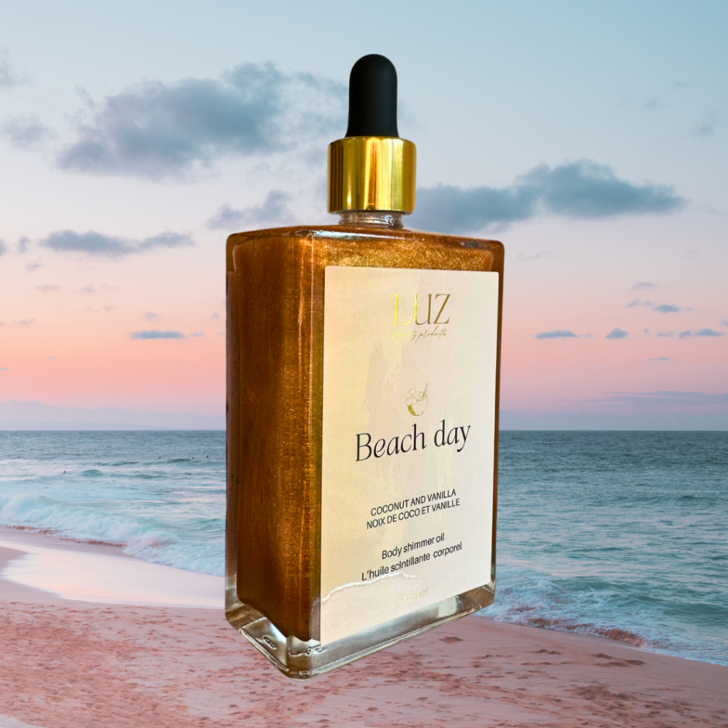 Beach day - shimmer oil